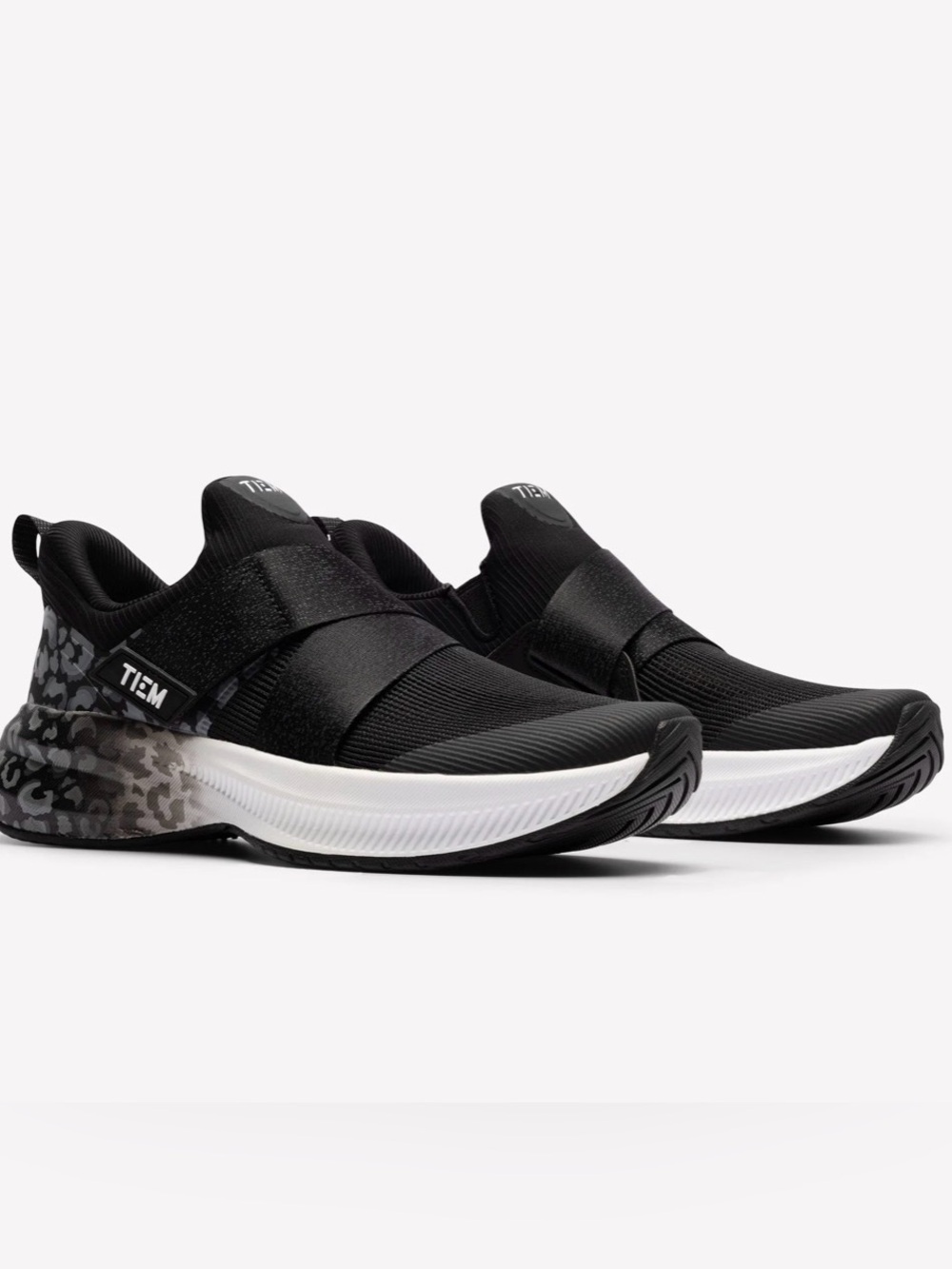 Cycling shoe by TIEM Lynx Black Leopard